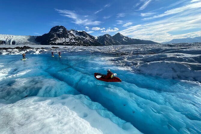 Helicopter and Glacier Paddle Boarding -PRIVATE - The Value and Cost