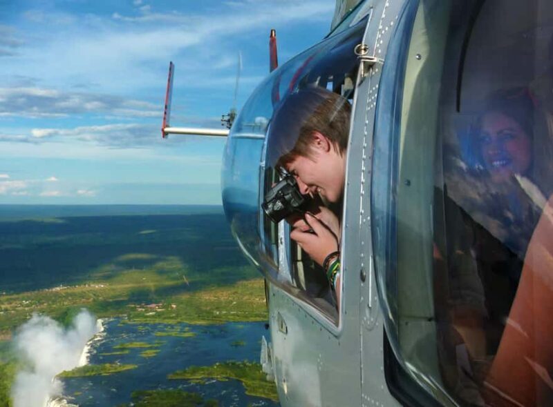Helicopter Flight Over the Victoria Falls - The Value of the Experience