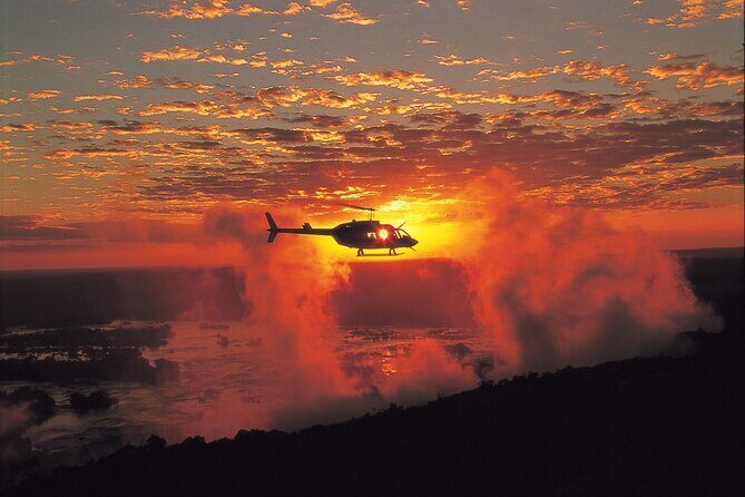 Helicopter Flight+window Seat Guarantee over the Victoria Falls - Key Points