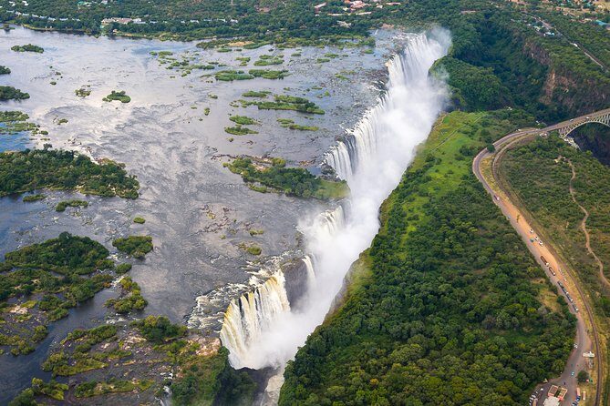 Helicopter Scenic Flight over Victoria Falls 12-13 minutes Flight - An Overview of the Experience