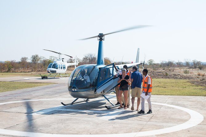 Helicopter Scenic Flight over Victoria Falls 12-13 minutes Flight - The Sum Up