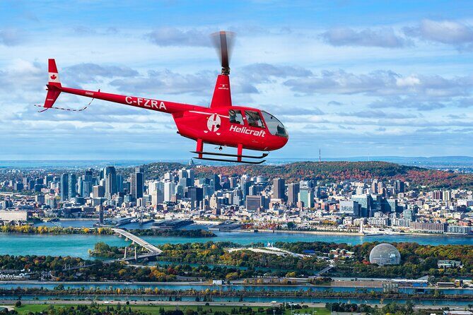 Helicopter Tour Over Montreal - The Itinerary: What to Expect