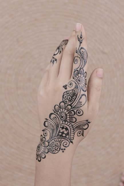 Henna on hands in Jaipur - Exploring the Henna Experience in Jaipur