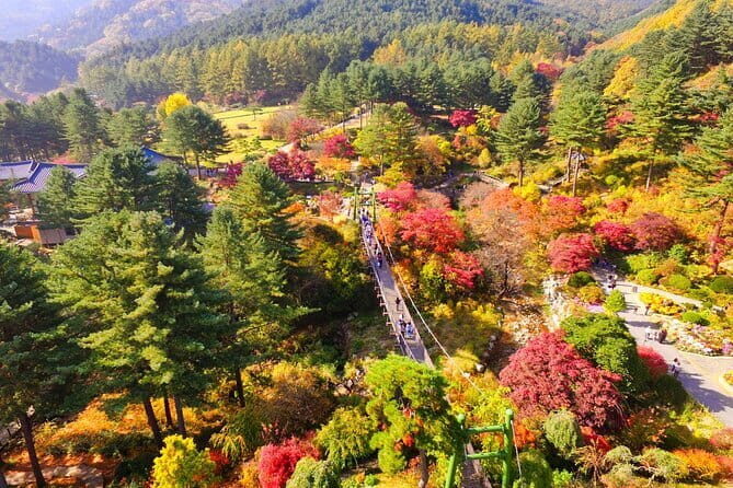 Herb Island and Sanjung Lake and Bidulginang Water Falls - Herb Island: Aromatic Gardens and Seasonal Colors