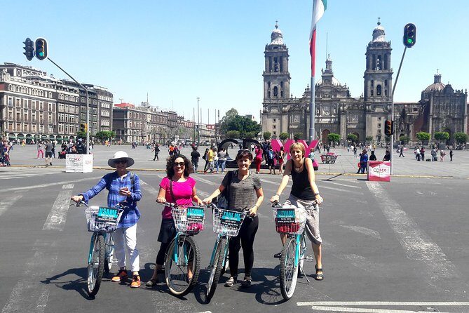 Heritage Bike Tour CDMX evolution since Tenochtitlan - An Immersive Ride Through Mexico Citys Historic Core