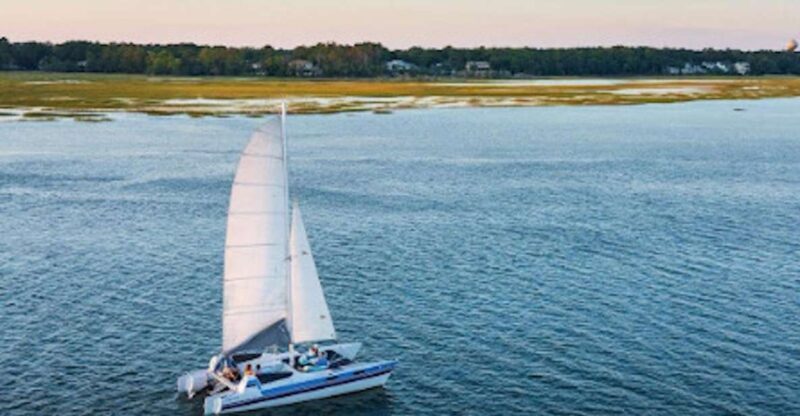 Hilton Head: Private Dolphin Day or Sunset Catamaran Sail - Key Points