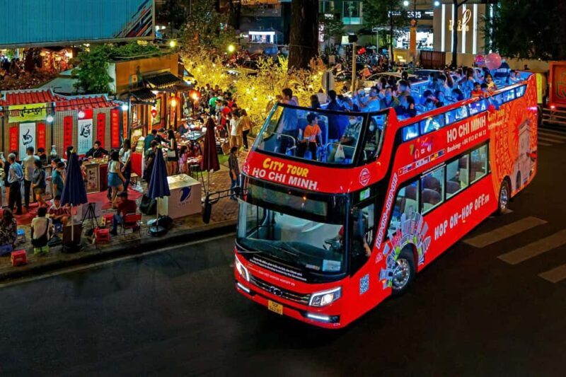Ho Chi Minh City: Late-Night Open-Top Bus Tour - Key Points