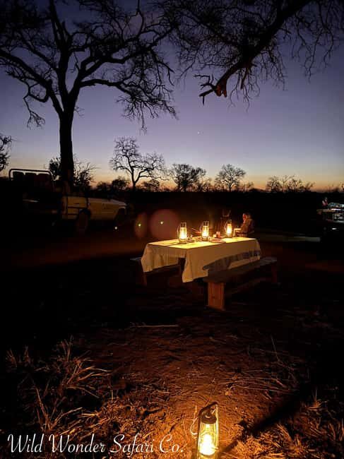 Hoedspruit: Dinner in the Bush & Safari Game Drive - Key Points