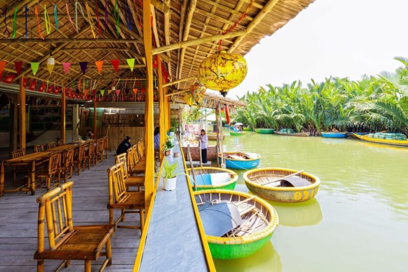 Hoi An: Basket boat tour (include transfer, a fresh coconut) - FAQ