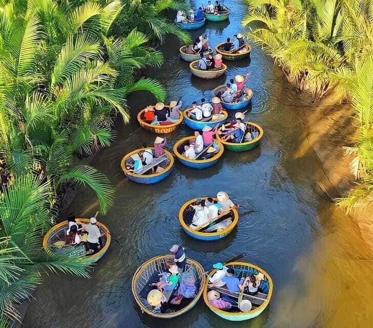 Hoi An: Cam Thanh tour on a Traditional Bamboo Basket Boat - Join the Basket Boat Race