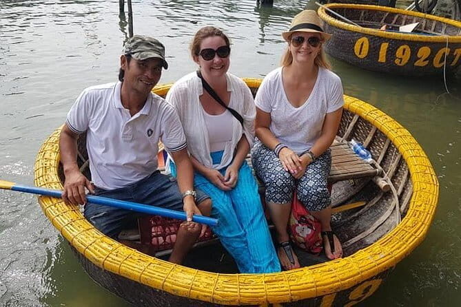 Hoi An Countryside and Marble Mountains Full-Day Private Tour, with Lunch - Bay Mau Coconut Forest: Adventure on a Bamboo Basket Boat