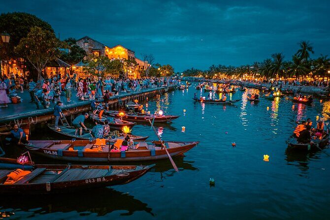 Hoi An Night Food Tour Motorbike & Lantern Cruise by Lady Rider - The Lantern Cruise: Serenity on the Thu Bon River
