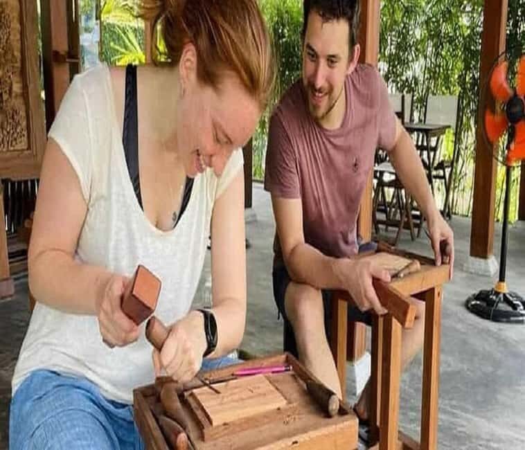 Hoi An Rickshaw Riding/Carpentry Class by Cruise & Foodie - Key Points