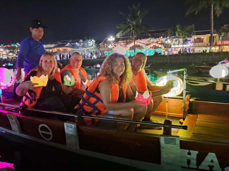 Hoi An Street Food, night market and lantern boat ride - What To Expect: Day-to-Night Transition in Hoi An