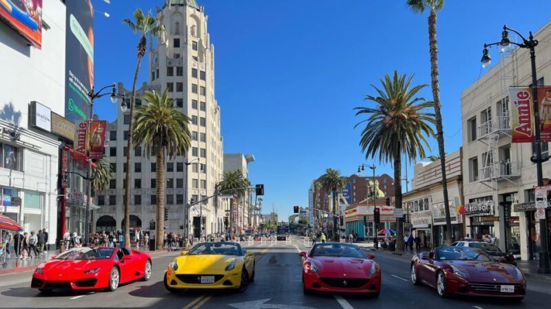 Hollywood Sign 30 Min Lamborghini tour (Drive or Be driven) - Key Points