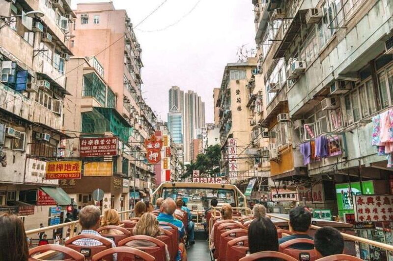 Hong Kong: Big Bus Hop-On Hop-Off Tour & Optional Peak Tram - Exploring the Itinerary & Stops