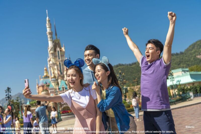 Hong Kong Disneyland Park Tickets - Character Encounters and Themed Areas