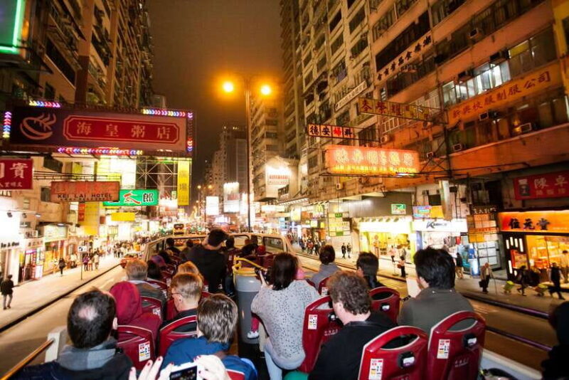 Hong Kong: Panoramic Night Tour of Kowloon by Open-top Bus - An Honest Look at the Tour