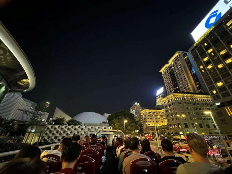 Hong Kong: Panoramic Night Tour of Kowloon by Open-top Bus - The Sum Up