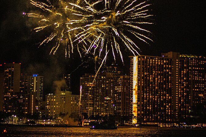 Honolulu BYOB Fireworks Boat Cruise - The Sum Up