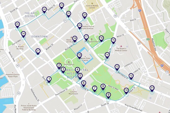 Honolulu Historic District a Smartphone Audio Walking Tour - Practical Details and What You Should Know