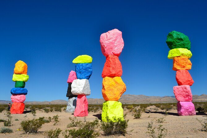 Hoover Dam Walk-On-Top Tour w/ Seven Magic Mountains & Vegas Sign - The Sum Up