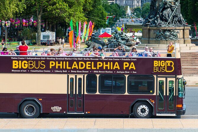 Hop On Hop Off Double Decker Bus Tour of Philadelphia - What to Expect from the Itinerary