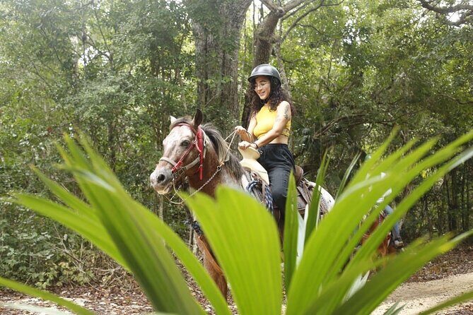 Horse Ride to Cenote Mil Columnas - The Highlight: The Thousand Columns Cenote