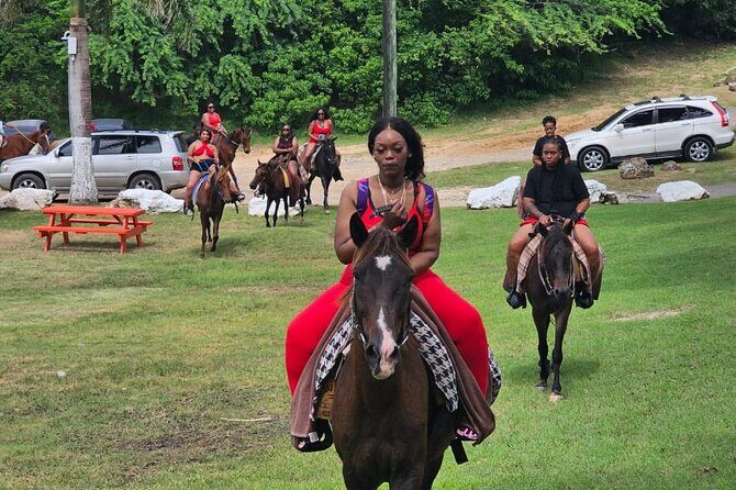 Horseback Riding at Hawksbill Beach in Five islands Antigua - Authenticity and Experience