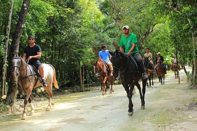 Horseback, Ziplines and Swim in a Cenote - Key Points
