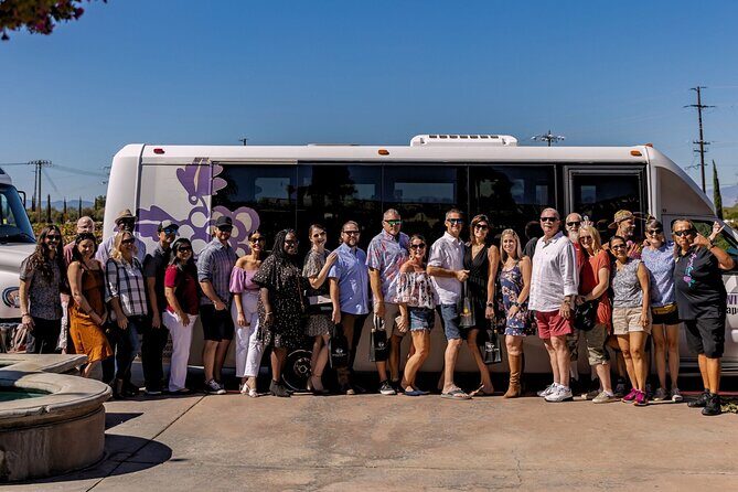 Hosted Shuttle Service to 3 Temecula Valley Wineries - The Sum Up