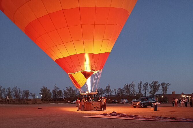 Hot air balloon flight to Marrakech in a small group. Breakfast - FAQ