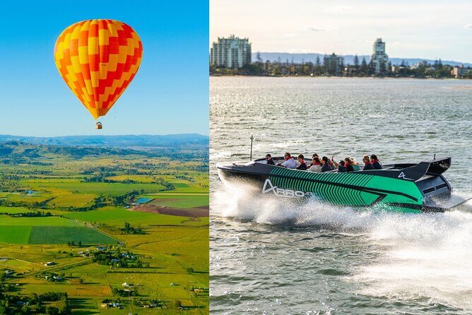 Hot Air Balloon Gold Coast and Arro Jet Boating - What to Expect During the Itinerary