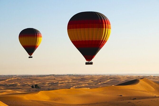 Hot Air Balloon Sunrise Tour with free transport in Dubai - Key Points