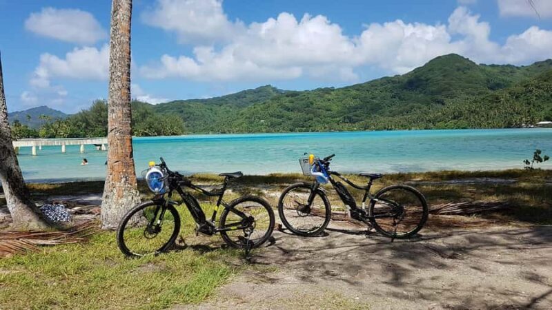 Huahine - VAE / E-BIKE Guided Tour - Key Points
