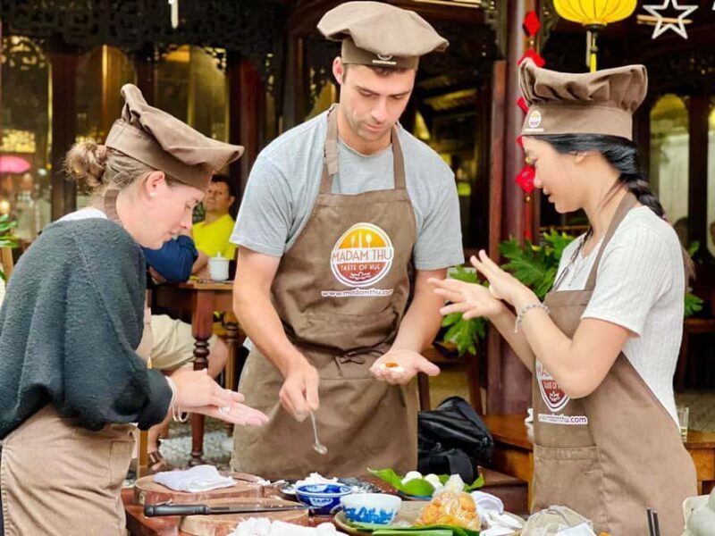 Hue City: Cyclo, Market Tour & Cooking Class at Madam Thu - FAQ