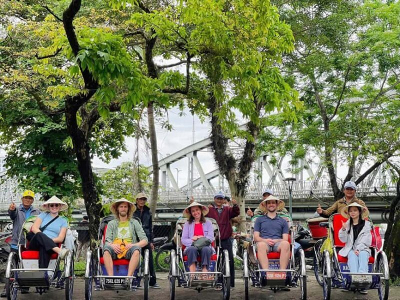 Hue City: Cyclo, Market Tour & Cooking Class at Madam Thu - In The Sum Up