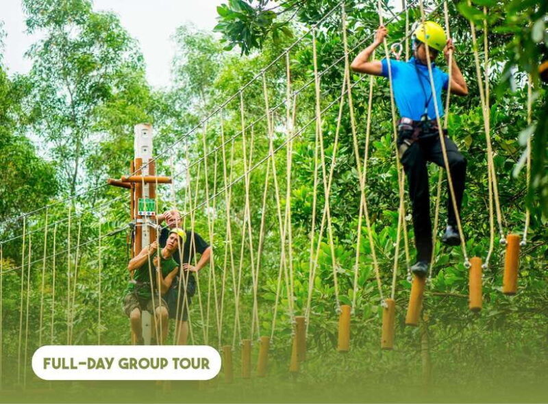 Hue: Full-day Natures Bliss From Hot Springs To Zip Line - The thrill of Vietnam’s record-breaking zip line