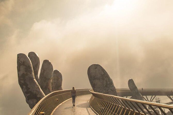 Hue-Golden Bridge-Marble Mountains-Hoi An/Dn by car or vice versa - Highlights of the Tour