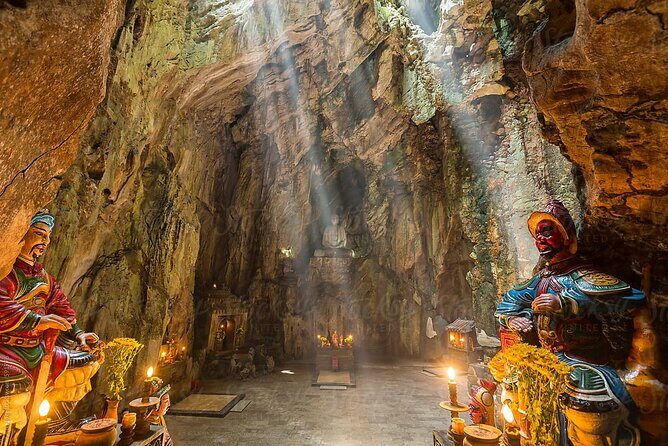 Hue-Golden Bridge-Marble Mountains-Hoi An/Dn by car or vice versa - The Sum Up