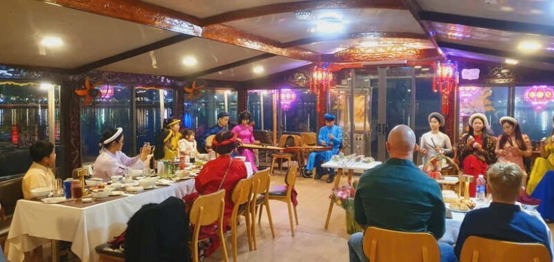 Hue: Perfume River Dinner Cruise with Traditional Show - FAQ