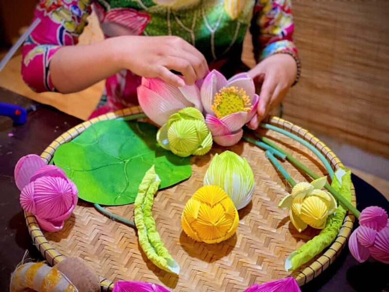 Hue: Tea Ceremony, Pagoda, and Paper Flower Workshop - Discovering Hue’s Cultural Heart at Khong Gian Van Hoa Luc Bo
