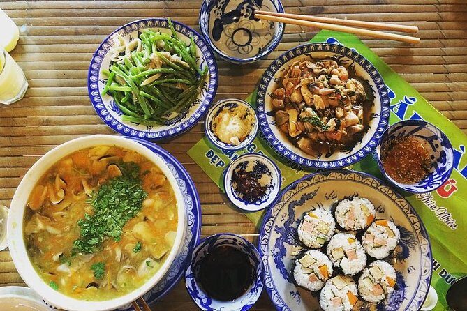 Hue Vegetarian Food Tour By Scooter - Key Points