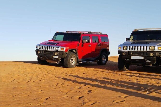 Hummer Desert Safari Experience with BBQ Dinner in Dubai - Safety, Comfort, and Practical Details