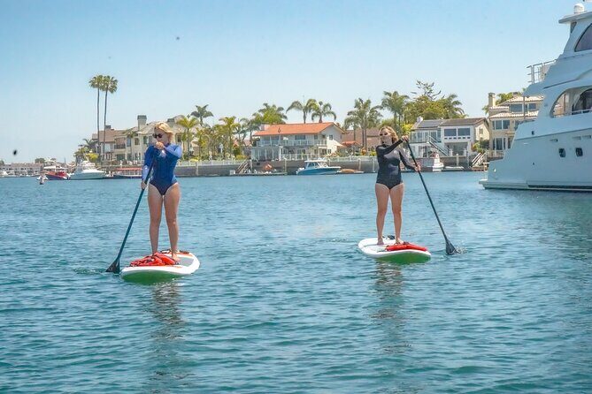 Huntington Harbour Stand Up Paddle Board Lessons - Key Points