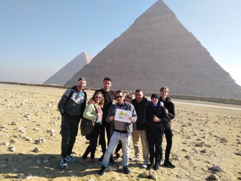 Hurghada: Cairo Pyramids, Sphinx & Egyptian Museum Day Trip - Optional Nile Cruise and Tahrir Square
