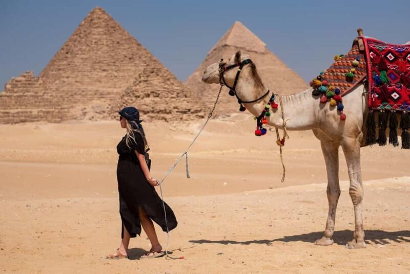 Hurghada: Cairo Pyramids, Sphinx, Museum & Bazaar Day Tour - Authentic Experiences and Insights