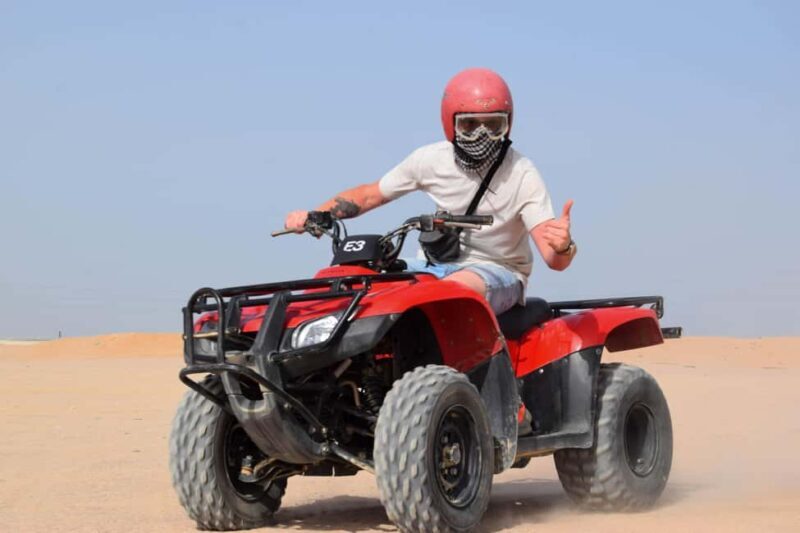 Hurghada: Desert Quad Bike and Buggy Adventure with Transfer - Key Points