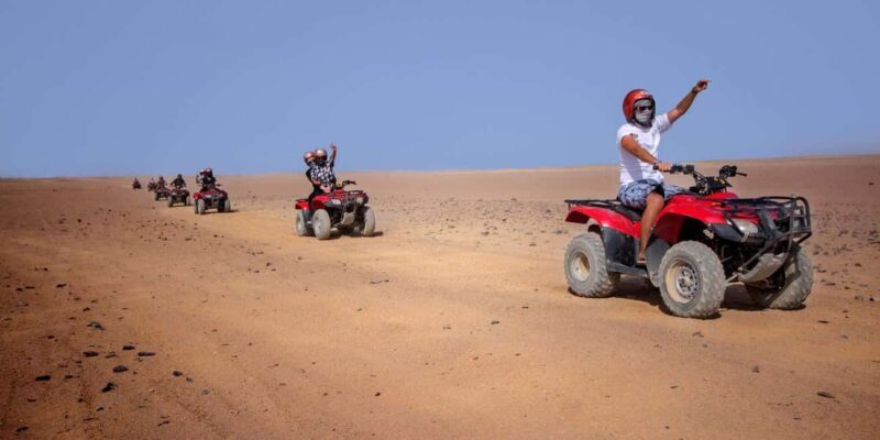 Hurghada Desert Safari: Quad Biking & Bedouin Village Visit. - Key Points