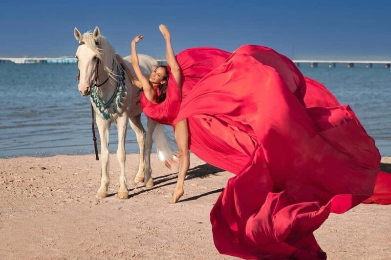 Hurghada: Desert & Sea Horse Riding with + 360° Photos - What the Tour Entails